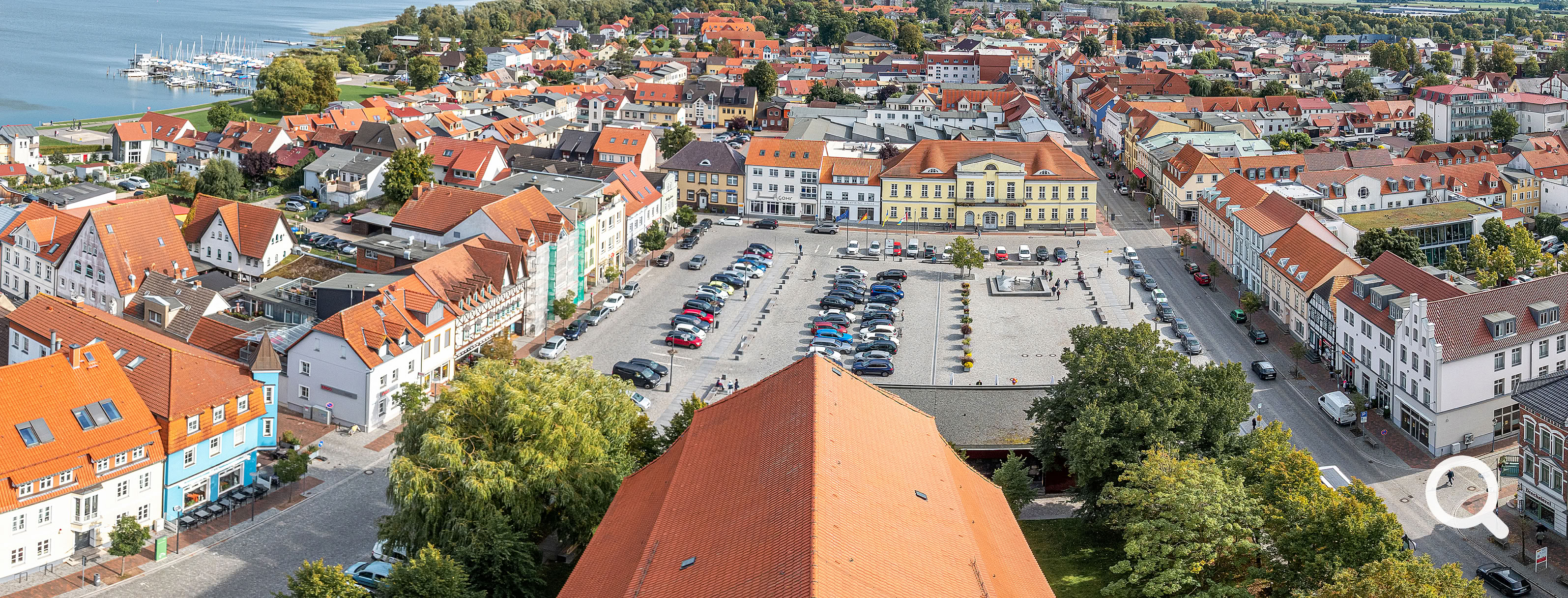 Stadtbild Panorama auf die Bernsteinstadt