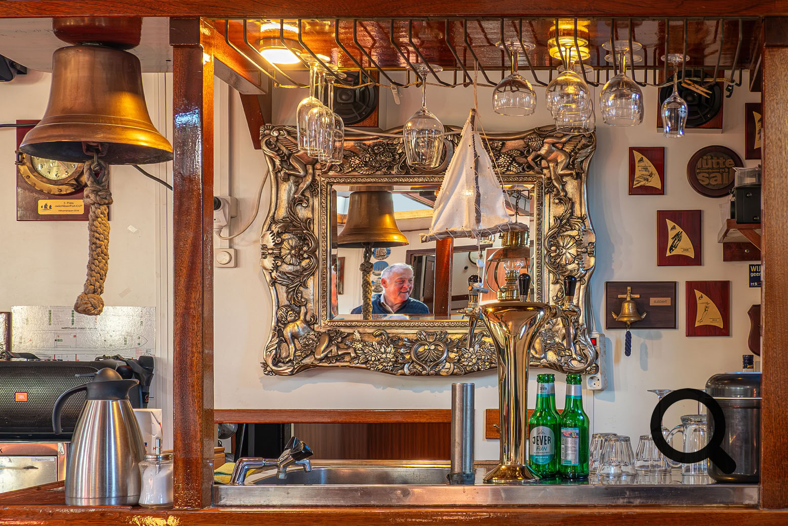 Zweimast-Klipper ELEGANT Hafen Ribnitz