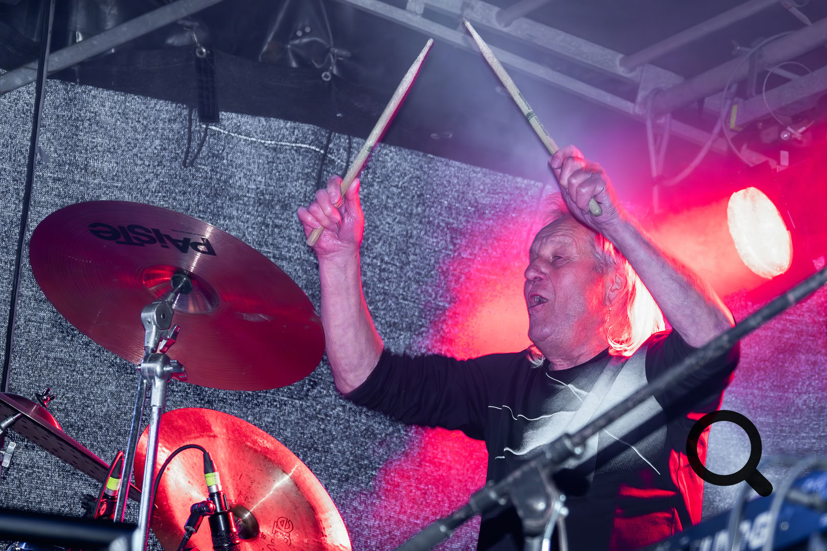 Schlagzeuger Dietmar Ränker von Berluc