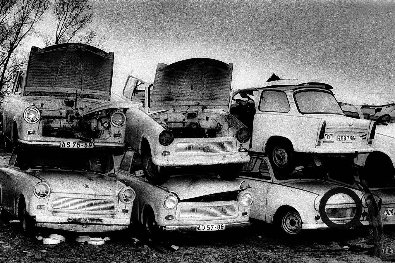 Nach dem Mauerfall 1989 musste es ein Westauto sein. Ade Trabi!