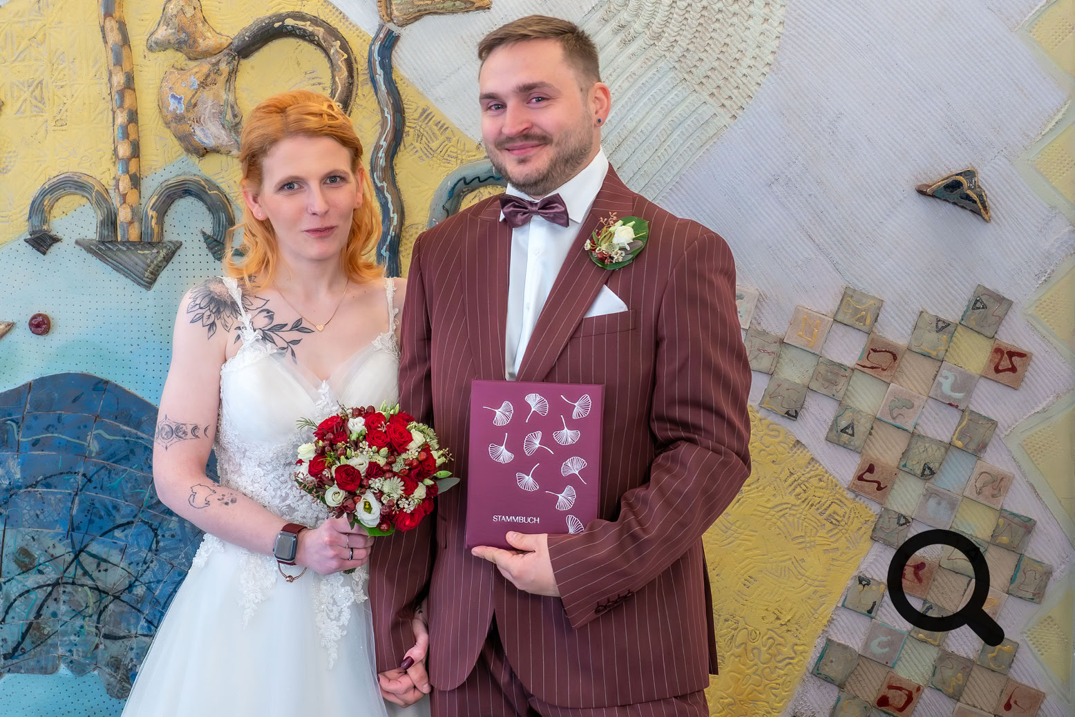 Standesamt Ribnitz-Damgarten Nun rechtmäßig verbundene Eheleute.