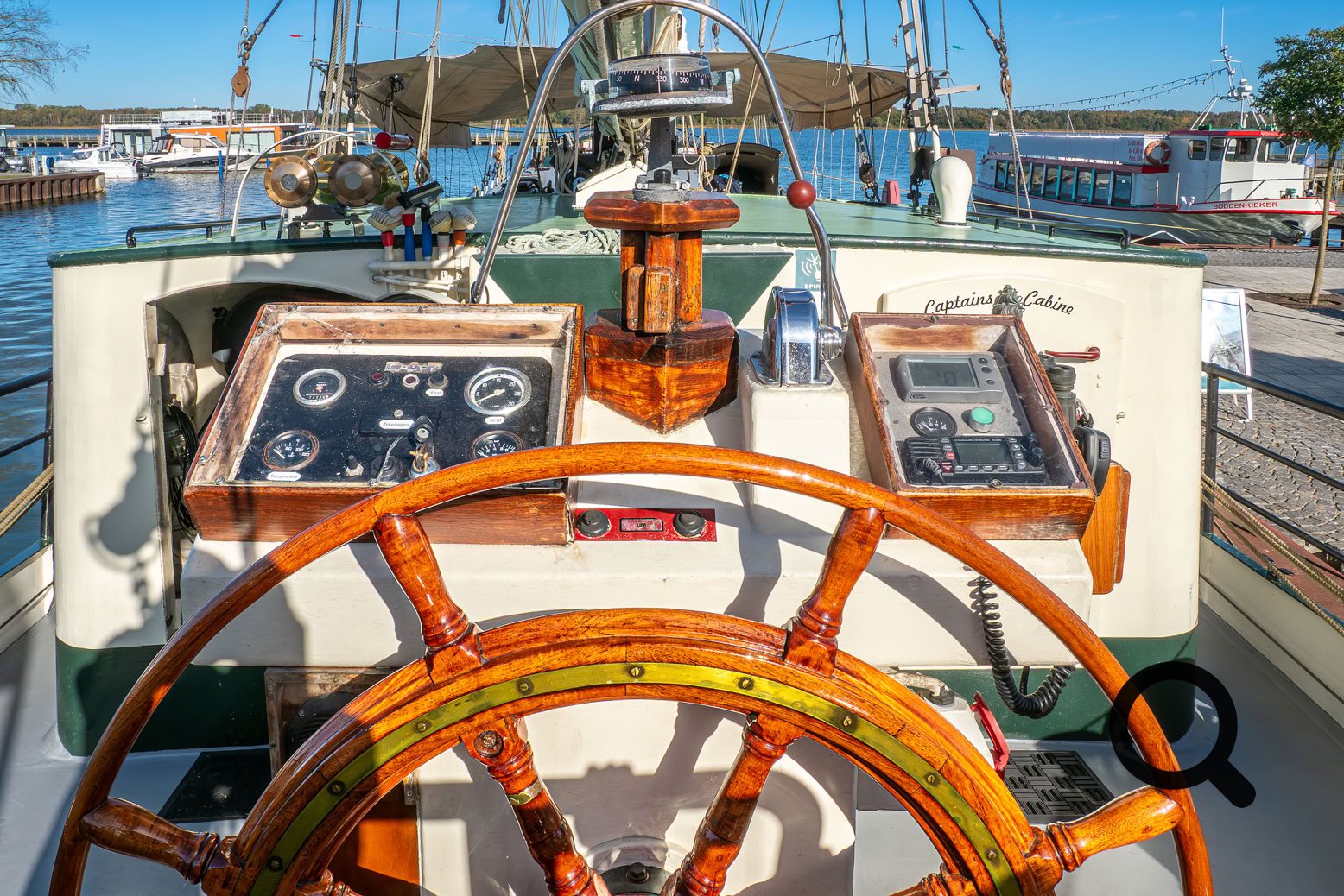 Zweimast-Klipper ELEGANT Hafen Ribnitz