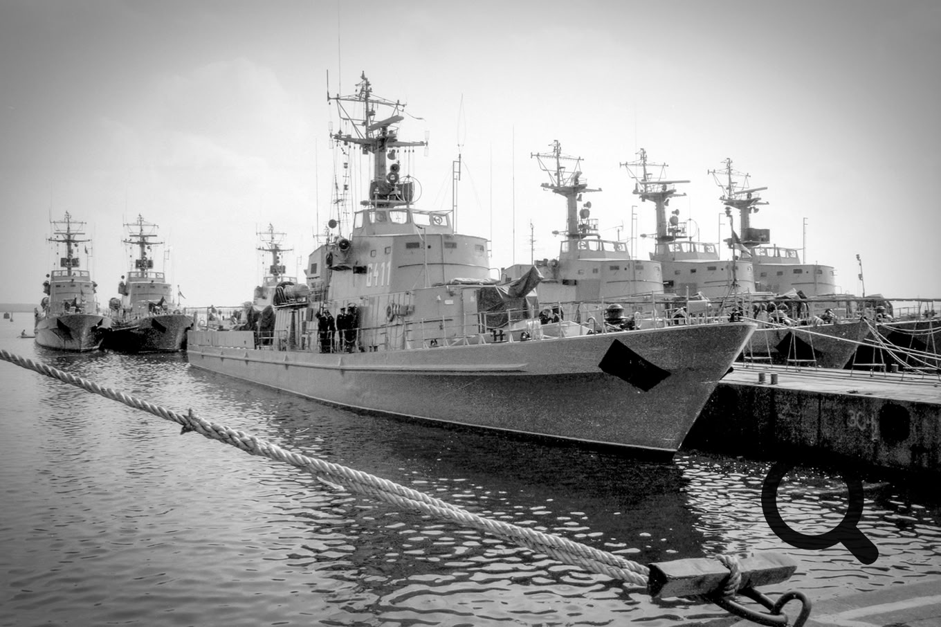 Die Grenzschiffe MSR-kurz der Volksmarine wurden im April 1990 der neu gegründeten Behörde GRENZSCHUTZ DER DDR unterstellt.