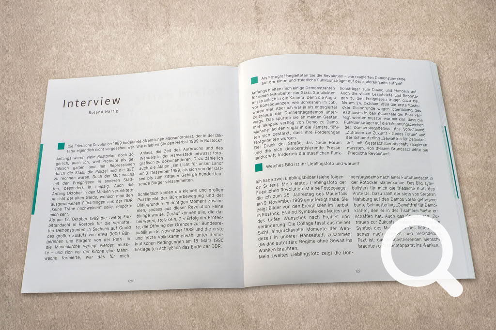 Ausstellungskatalog DuG Rostock Mitmachausstellung 60 aus 40. Protest, Opposition und Verweigerung