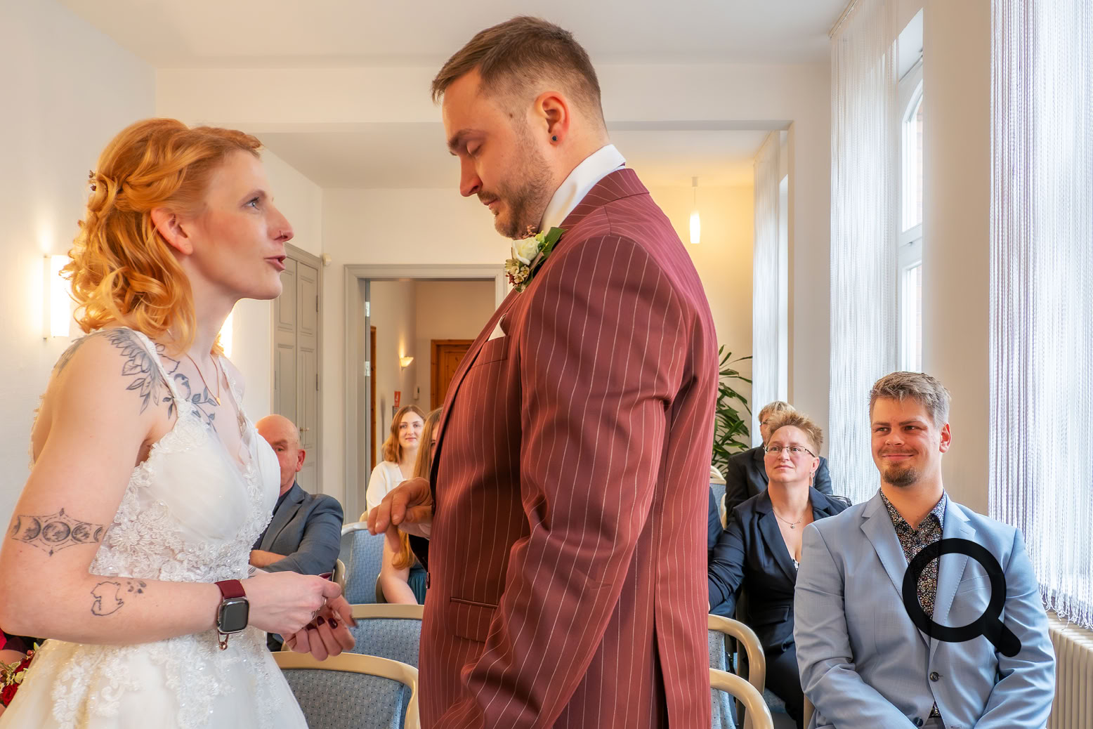 Standesamt Ribnitz-Damgarten Passt wie angegossen – natürlich, die Ringe auch.