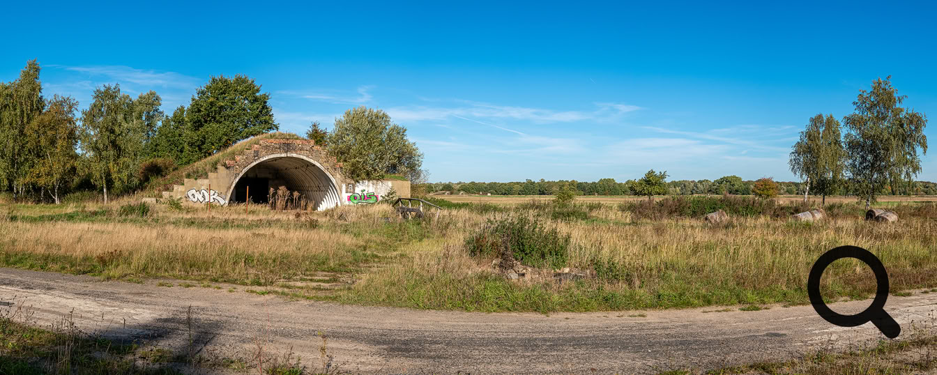 Ehemaliger Militärflugplatz Pütnitz bei Ribnitz-Damgarten