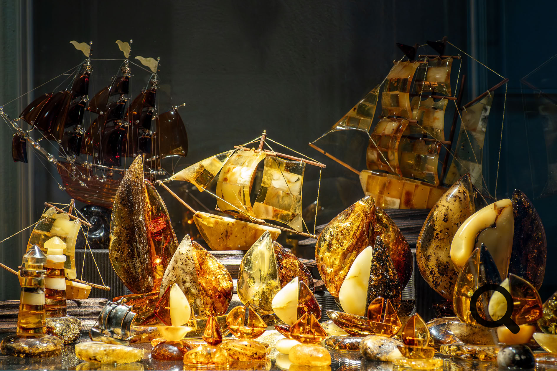 Kunstwerke aus Bernstein