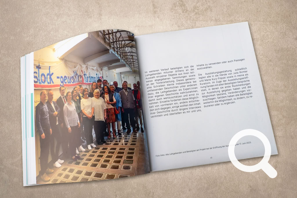 Ausstellungskatalog DuG Rostock Mitmachausstellung 60 aus 40. Protest, Opposition und Verweigerung