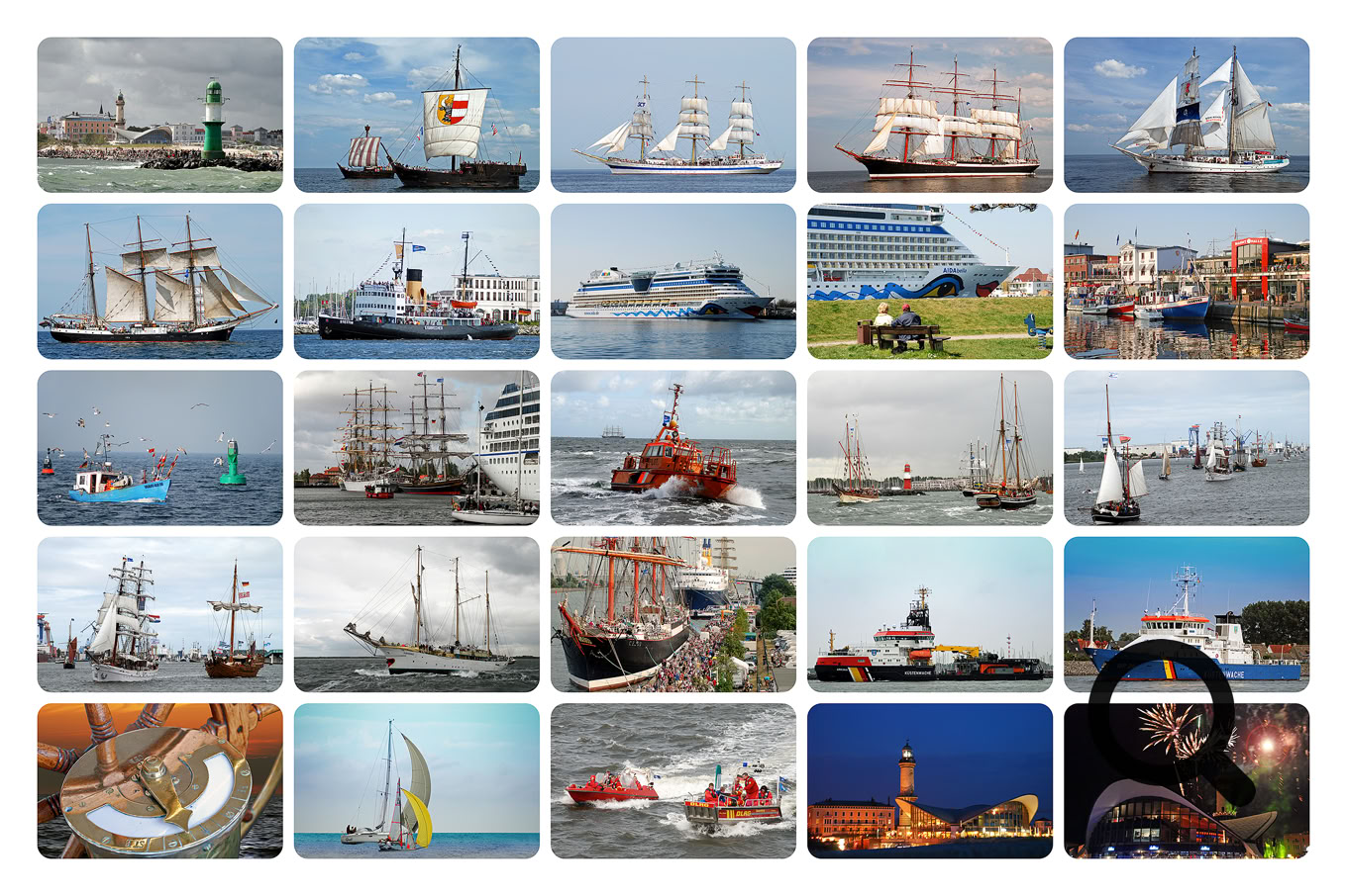 Maritime Foto-Impressionen von der Hanse Sail Rostock