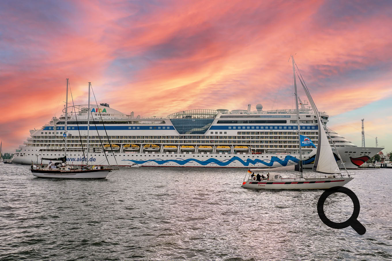 AIDAdiva, Hanse Sail Rostock 2023