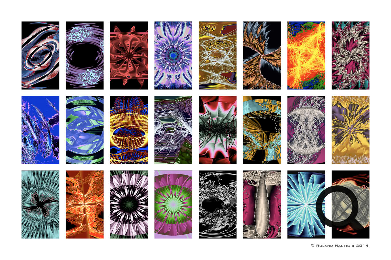 Fotocollage mit iTunes Grafiken.