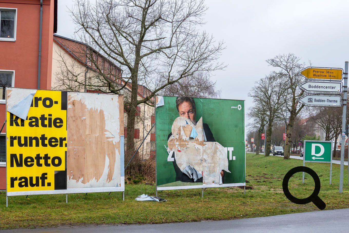 Wahlkampfwerbung, FDP, Grüne