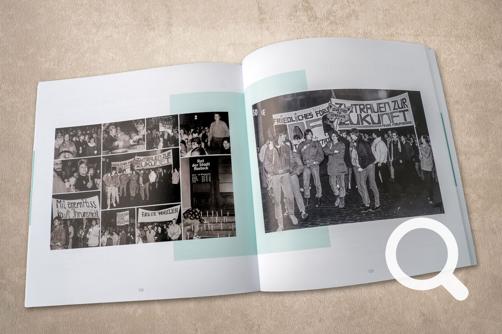 Ausstellungskatalog DuG Rostock Mitmachausstellung 60 aus 40. Protest, Opposition und Verweigerung