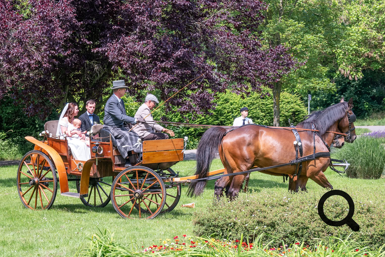 Klosterwiese Hochzeitskutsche