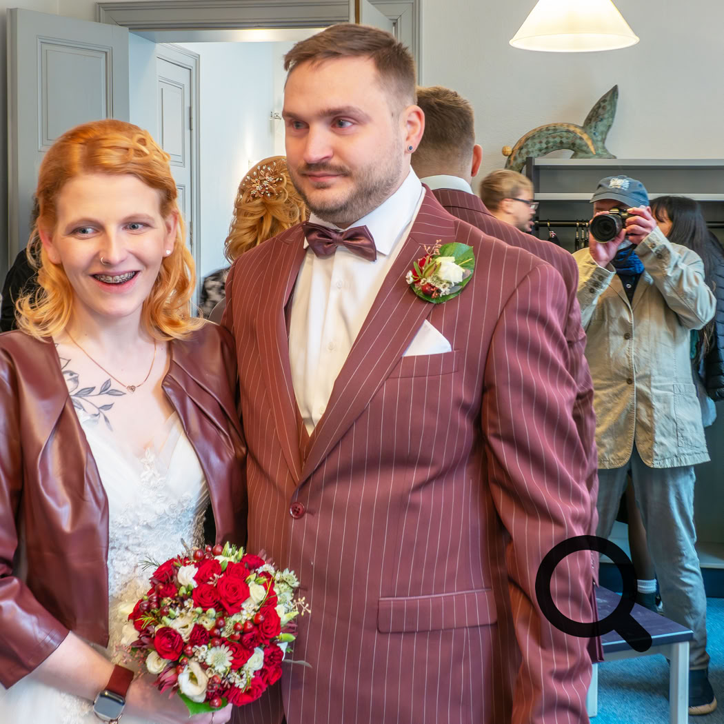 Standesamt Ribnitz-Damgarten Der Fotograf bleibt im Hintergrund.