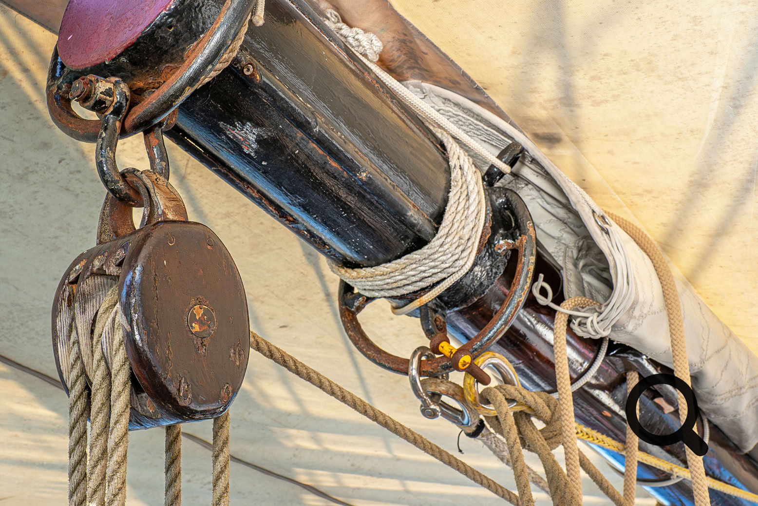 Zweimast-Klipper ELEGANT Hafen Ribnitz