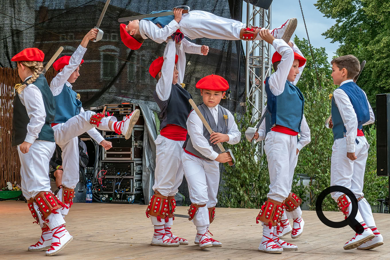 Tanzgruppe Eraiki Dantza Taldea 31. Folkloretanzfest 2023 in Ribnitz-Damgarten
