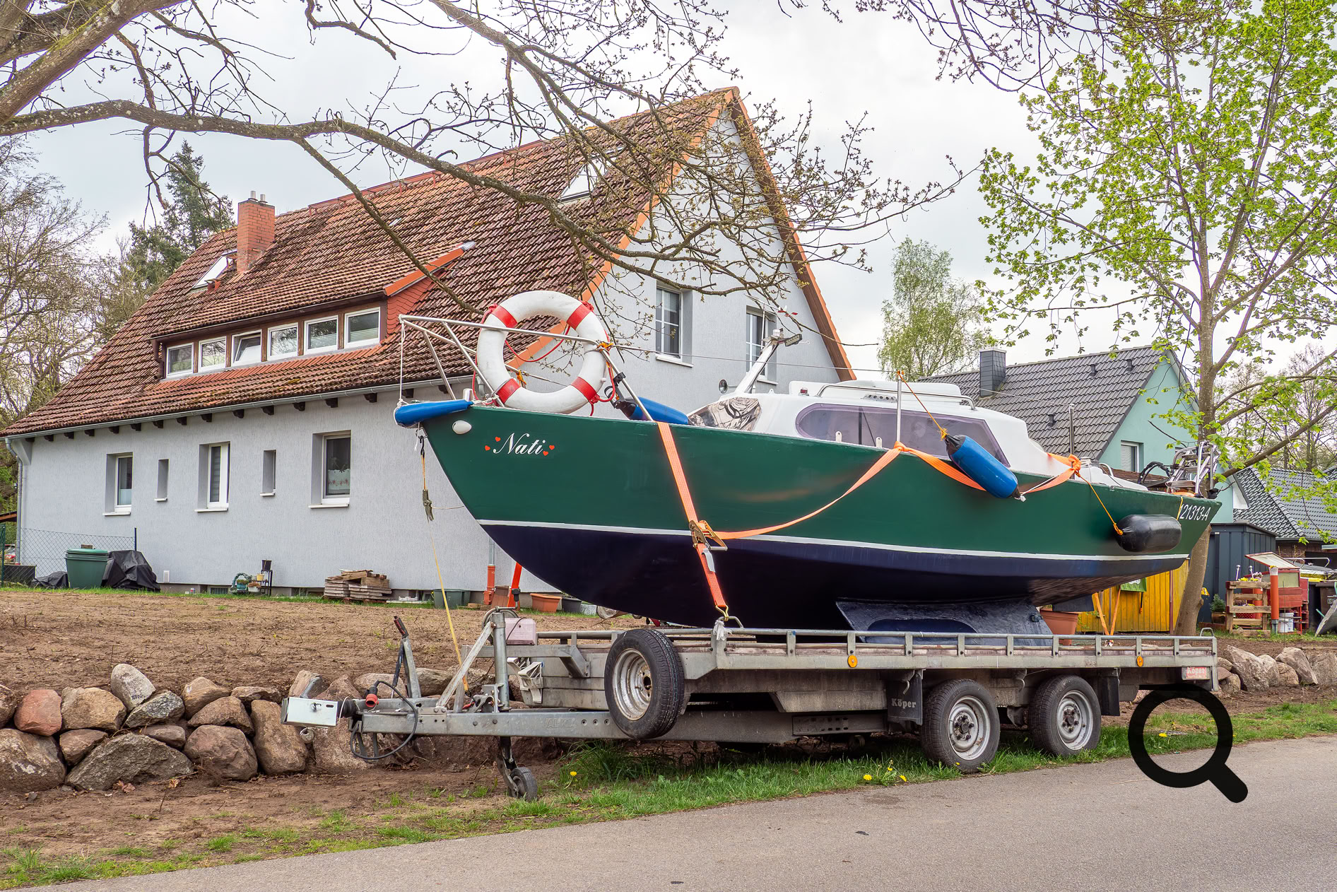 Yacht NALI, Ribnitz-Damgarten, Altheide
